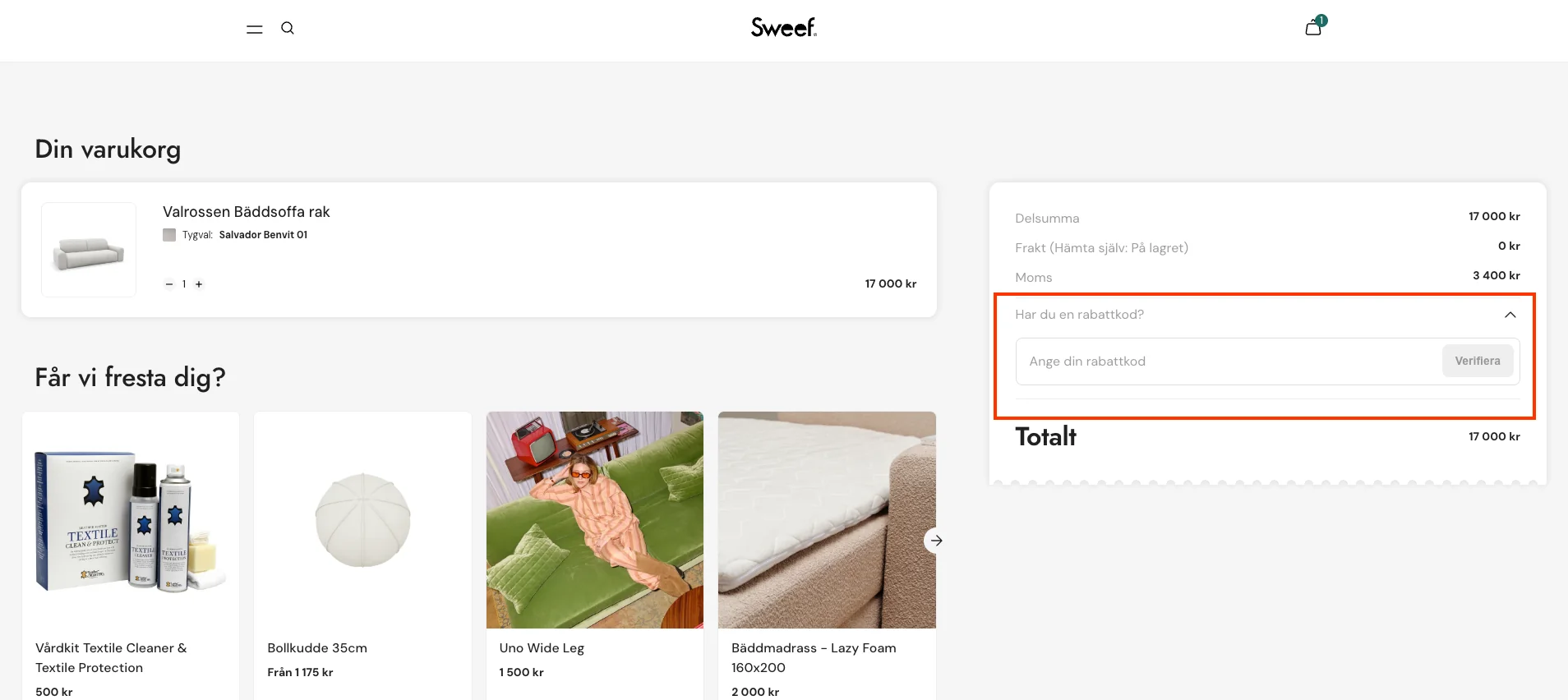 Hur man använder - Sweef