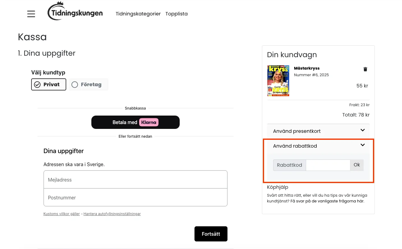 Hur man använder - Tidningskungen