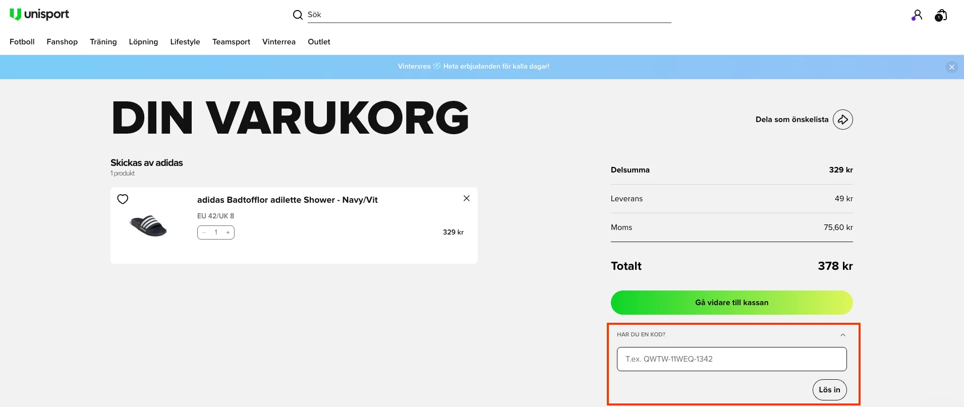 Hur man använder - Unisport
