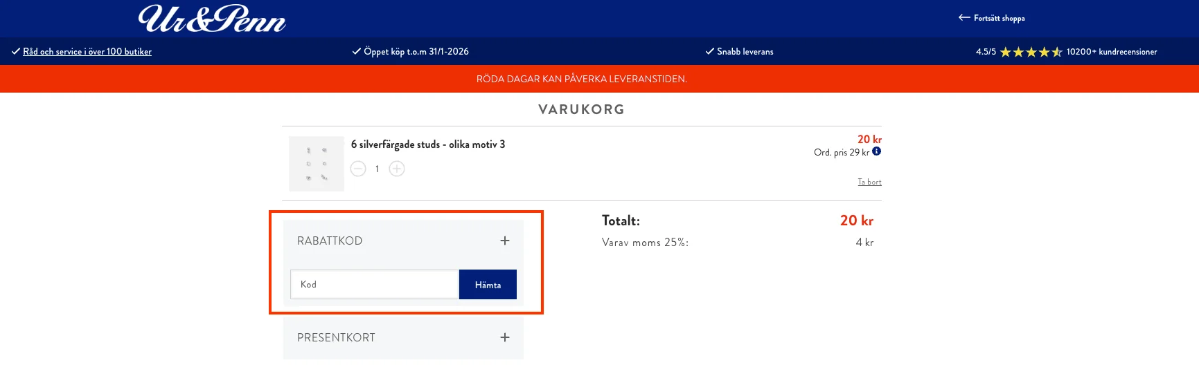 Hur man använder - Ur &amp; Penn