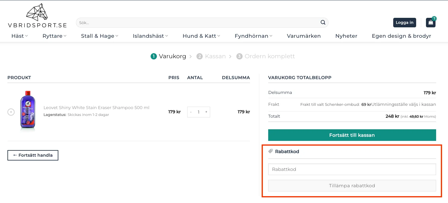 Hur man använder - VB Ridsport
