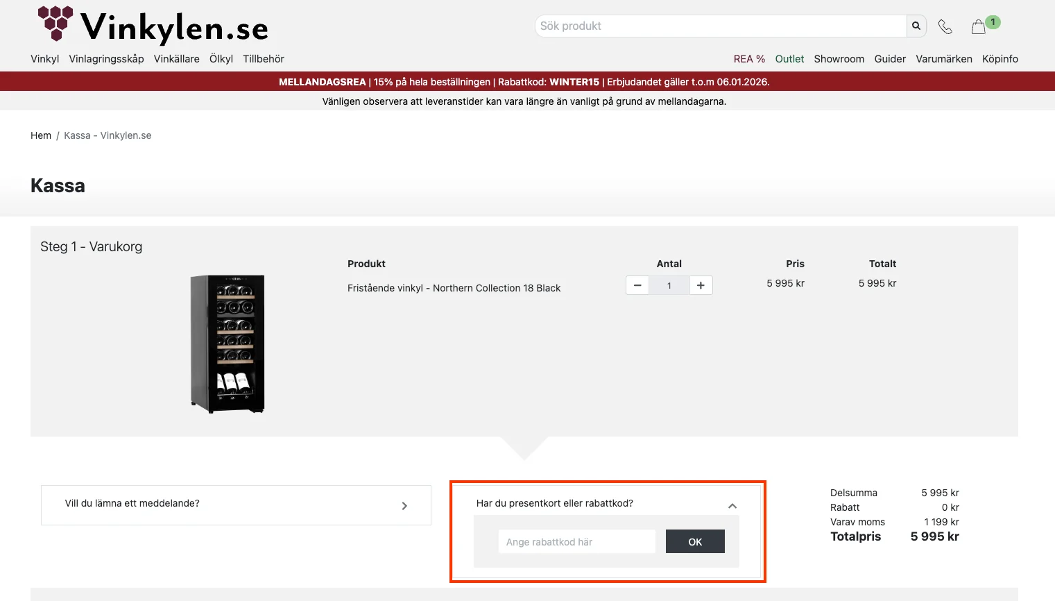 Hur man använder - Vinkylen