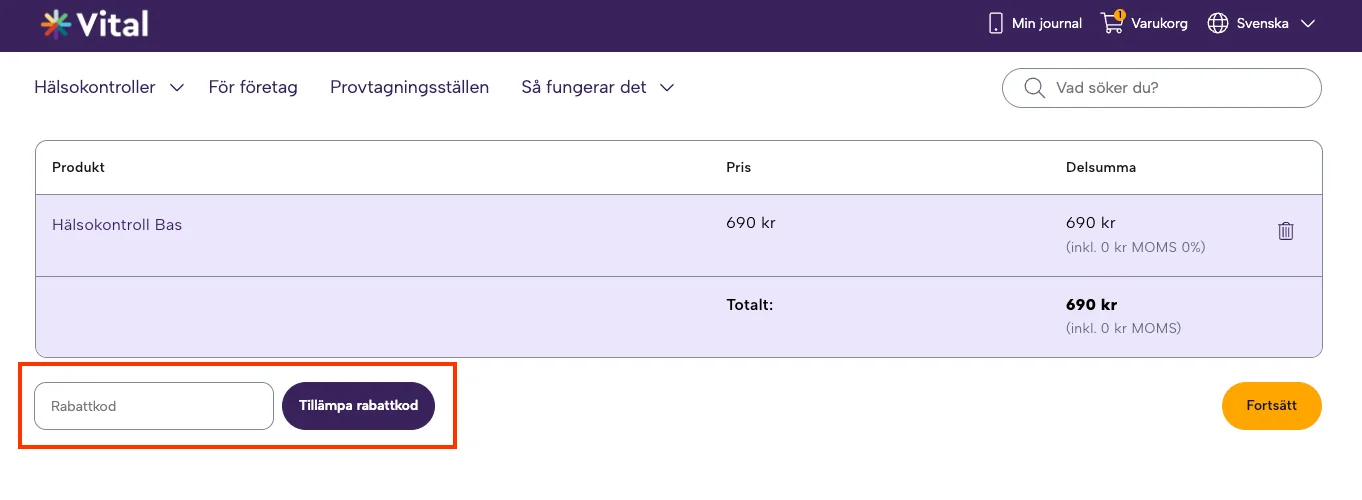 Hur man använder - Vital