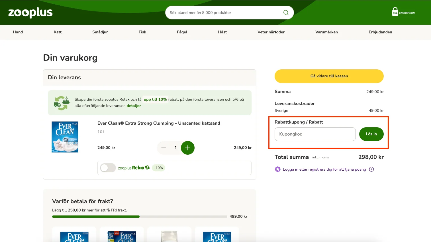 Hur man använder - Zooplus